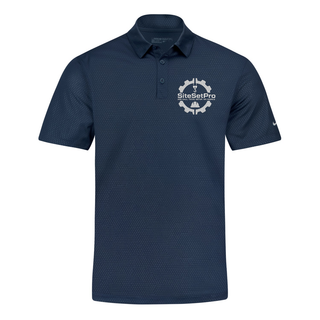 Site Set Pro - Nike DRI-FIT Embossed Tri-Blade Polo (embroidered)