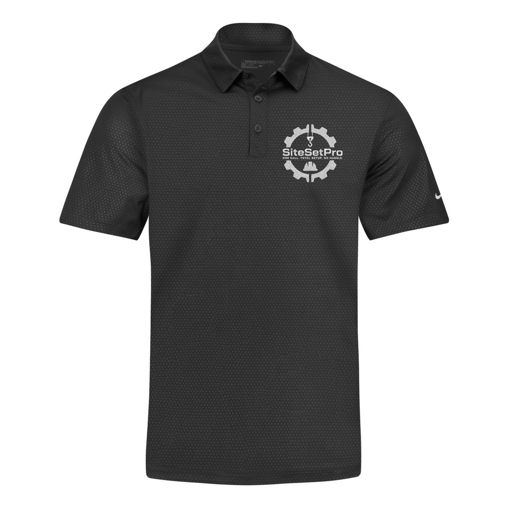 Site Set Pro - Nike DRI-FIT Embossed Tri-Blade Polo (embroidered)