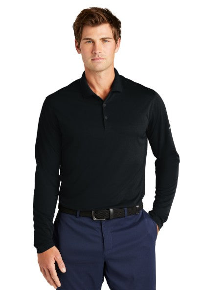 Site Set Pro - Nike DRI-FIT Micro Pique 2.0 LONG SLEEVE Polo (embroidered)